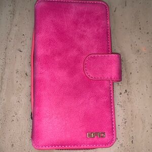 BRG wallet, case premium leather purse with strep